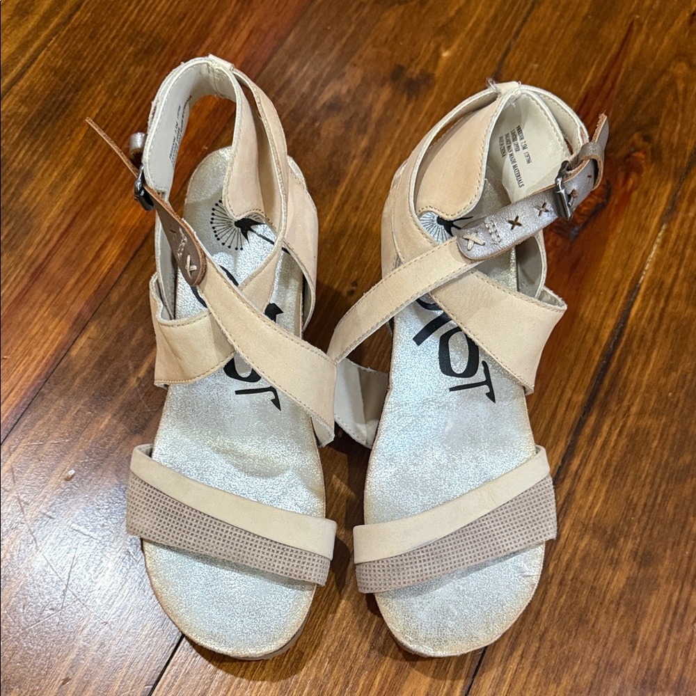 OTBT Tan Strappy Sandals